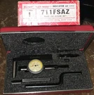Starrett NO.711 Fsaz Last Word Dial Test Indicator .001 W/case & Attach Shown. Fixed Price $119.99.