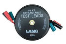 Lang 3 Wire X 10 Ft Retractable Test Lead Set W/ Alligator Clip Ends #1129. Fixed Price $27.89.