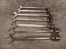 Snap-on Tool Fho Metric Flex Head Socket /open End Wrench 7 Piece Set. Fixed Price $140.00.