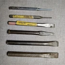 Vintage Punch & Chisel Lot Craftsman Usa Pin Set Center Metal Tools. Fixed Price $12.00.