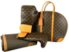 Louis Vuitton Karl Lagerfeld Ultra Rare Limited Monogram Boxing Glove Set 859629. Fixed Price $46000.00.
