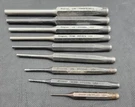 Snap On 9-PIECE Punch Set 1/16" 3/8". Fixed Price $69.99.