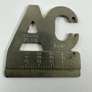 Vintage Ac Spark Plug Gap Tool GG10 Advertising Number Auto Parts Englewood Ohio. Fixed Price $13.99.