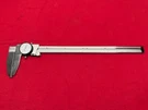 Starrett 120B-12 Dial Caliper, White Face, Long Nib Jaws, 0-12" Range In Stock. Fixed Price $636.00.