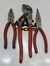46- Mac Tools Needle Nose, Linesman Cutters, Channel Lock Pliers Used. Fixed Price $58.70.