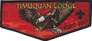 Timuquan Lodge 340 West Central Florida 2015 Noac Flap Black Bdr (AR6241). Fixed Price $9.97.