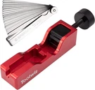 Toolwiz Spark Plug Gap With 32 Blade Steel Red+feeler Gauge. Fixed Price $26.99.