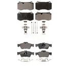 Tec KTC-100110 4-WHEEL Brake Pad Sets Front & Rear For Mb Mercedes Class. Fixed Price $77.86.