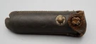 Vintage 1910S Schrader Universal Tire Pressure Gauge Tool With Leather Case. Fixed Price $29.99.