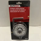 Autocraft Torque Angle Gauge 1/2'' Drive, 360 Deg. Scale, AC636. Fixed Price $16.95.