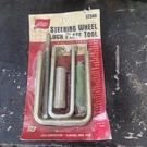 Lisle 57340 Steering Wheel Lock Tool Fits All Domestic Plates New Usa. Fixed Price $27.99.