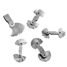 5-PIECE Stainless Steel Radius Gauge Set For Precise Arc Measurements. Fixed Price $38.99.