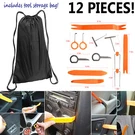Universal Pry Removal Open Tools Kit Car Dash Door Trim Panel Clip Radio/lights. Fixed Price $8.95.