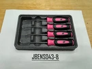 Snap-on Tools Usa New Rare 4PC Pink Soft Grip Miniature Pick Set SGASA204CPM. Fixed Price $149.95.