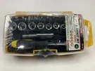 Performance Tool W9122 23-PIECE Bit & Sae Socket Set 1/4" Drive. Fixed Price $12.59.
