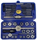 Irwin Hanson HAN24606 Machine Screw-fractional Tap And Die Super Set 41 Pieces. Fixed Price $175.05.
