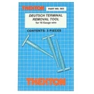 Thexton 583 Deutsch Terminal Removal Tools For 16 Gauge Wire. Fixed Price $17.76.