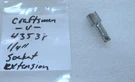 Ws Craftsman 43538 Socket Extension 1/4" Specialty Tool. Fixed Price $7.63.