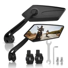 2X Cycling Handlebar Mirror 22-25MM For Mountain Road E-bike Scooter. Fixed Price $19.62.