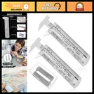 2 Pcs Wire Measuring Tool - Stainless Steel Thickness Gauges With Storage. Fixed Price $91.99.