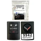 Oem 2014-2019 Chevrolet Corvette Smart Key Fob Remote 4B G09C03JAP4P Non Us. Fixed Price $79.19.