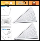 25 Blade Feeler Gauge Set, 0.038-1.02MM, Stainless Steel Metric & Imperial Tool. Fixed Price $49.99.
