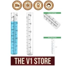 Durable 5-INCH Glass Gauge Twin Set For Precise Outdoor Rainfall Tracking. Fixed Price $10.39.