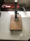 Starrett 653G Pink Granite Comparator Stand With No .00025 Indicator. Fixed Price $650.00.