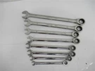 Westward 1LCD3 , Metric Ratcheting Combination Wrench Set (8 Pcs). Fixed Price $75.00.