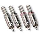 Rca Connector Solder, 4-PACK Male Plug Screws Soldering Audio Video In-line. Fixed Price $10.52.