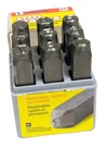 Ch Hanson 20561, Stamp SET-3/16" Number Standard 9PCS.. Fixed Price $25.43.