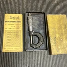 Central Tool Used Model 12RL 0-1 Micrometer Original Box. Fixed Price $9.00.