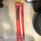 Napa Suregriptools KD-2310 Steel Wire Brush Wood Handle Black Piece. Fixed Price $12.49.