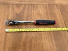 Snap-on Tools Usa New 1/4" Drive Ratchet Flex Head Red Soft Grip THLF72. Fixed Price $145.00.