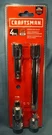 New Craftsman 4PC 1/2IN Drive To Standard Socket Adapter # CMMT42353. Fixed Price $18.16.