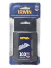 Irwin Bi Metal Razor Blades "blue Blade" 100PK 2084400. Fixed Price $24.17.