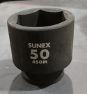 Sunex 450M 3/4" Drive Standard 6 Point Metric Impact Socket 50MM. Fixed Price $34.99.