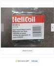 Helicoil R1191-5 Inch Thread Repair Inserts 12CT. Fixed Price $10.49.