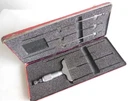 Starrett 449 Micrometer Depth Gage 2-1/2" Base 3RODE With Case. Fixed Price $34.00.