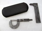 Vintage Lufkin 0"-1" Outside Micrometer & 5" Caliper No. 1641 Made Usa. Fixed Price $19.95.