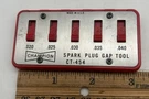 Vintage Champion CT-454 Spark Plug Gapper Usa Pocket Electrode Bender. Fixed Price $27.99.