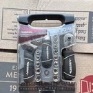 Husky 46-PIECE Stubby Set With Ratchet, Adjustable Wrench, Sockets, Bits, Box. Fixed Price $26.49.