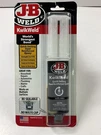 J-b 50176 Kwikweld Steel Reinforced Epoxy Syringe Dries Dark Grey 25 Ml. Fixed Price $9.95.
