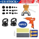 34PCS Dent Paintless Car Repair Puller Kit Remover Lifter Dint Hail Damage Tool. Fixed Price $18.89.
