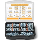 240PC Grease Fittings Assortment Sae Metric Zerk 1/4 1/8 M6 M8 M10 Zinc. Fixed Price $33.99.