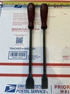 Matco SP223 & SP226 3/4 Maroon Handle 12" Long Carbon Gasket Scrapers. Fixed Price $42.99.