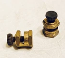 Pair Of Craftsman No. 335-3956 Brass Stair Gage Fixture Attachments. Fixed Price $22.50.
