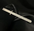 Snap-on Tools Metric Sliding Pocket Clip Ruler 6" 64TH Millimeter Metal SPP-380. Fixed Price $23.97.