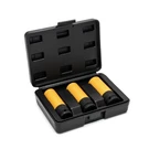 Gearwrench 3PC 1/2" Dr. Wheel Protector Impact Socket Set 17, 19, 21MM. Fixed Price $55.90.