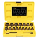 Topec 18PCS Bolt Extractor Set 3/8 Drive Stripped Nut Remover Kit Sae Metric. Fixed Price $52.99.